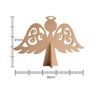 Anjo Natalino M Mdf Cru 36x27cm