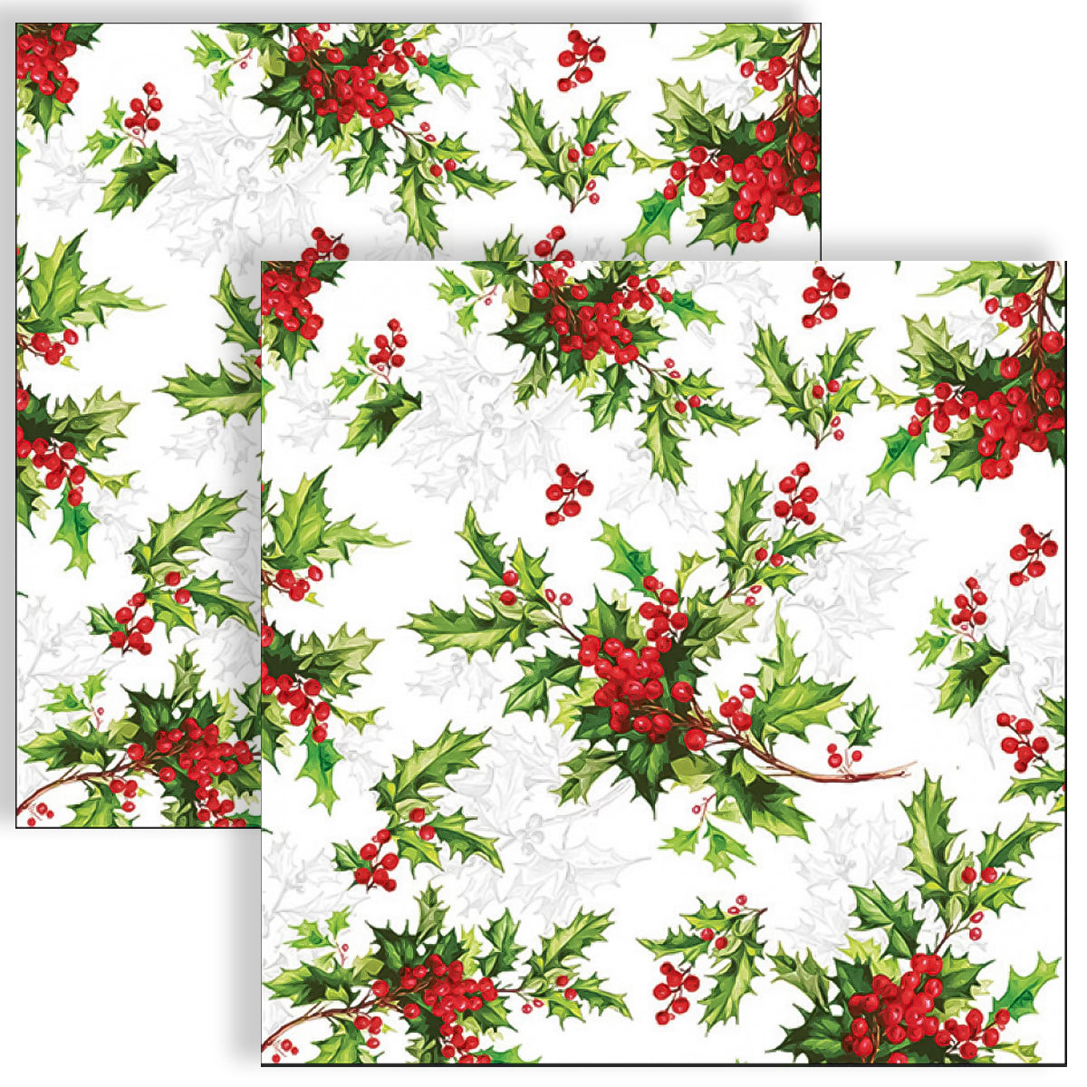 Guardanapo para Decoupage Ambiente 33x33 Plantas & Frutos com 20 Unidades 