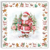 Guardanapo para Decoupage Ambiente 33x33cm com 20 Unidades - Papai Noel