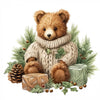 Guardanapo para Decoupage Ambiente 33x33 Urso de Pelúcia com 20 Unidades