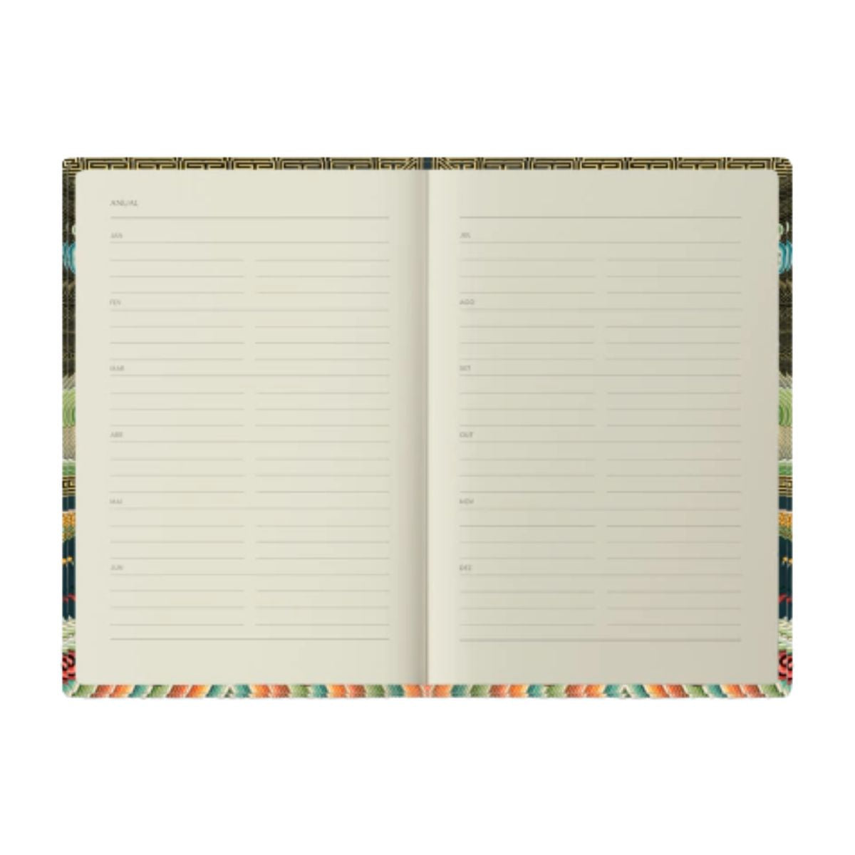 Agenda Diária 2026 Folk Books Matisse 70g 14x21cm 12 Meses com 432 Páginas