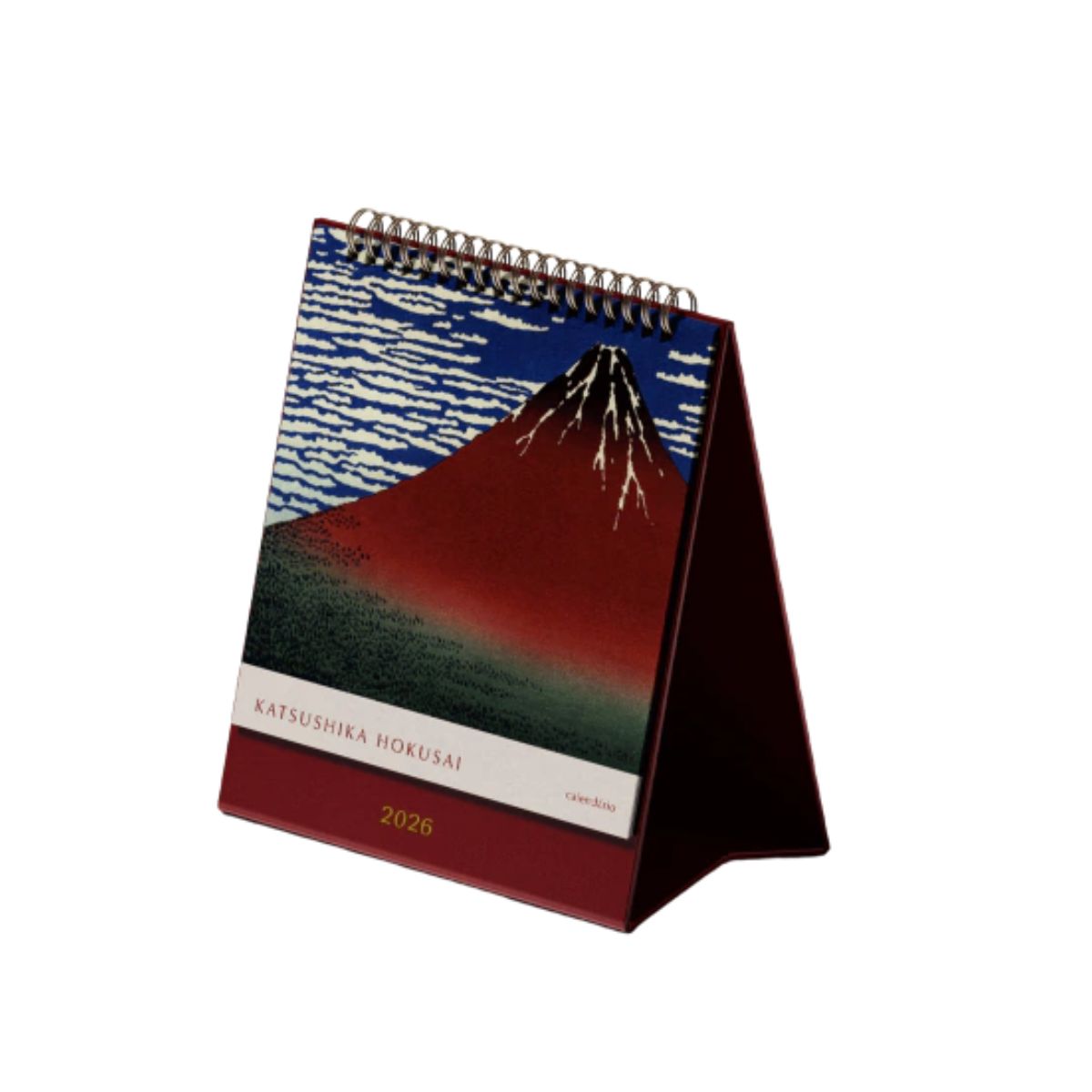 Calendário de Mesa 2026/2027 Folk Books Hokusai 150g 18,5x15cm