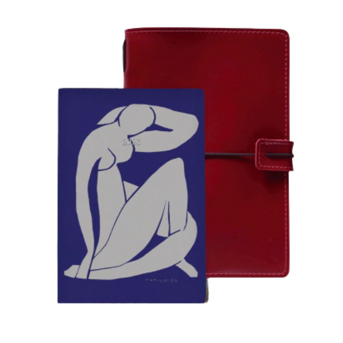 Agenda 2026 Folk Books Midori 14x21cm Vermelho