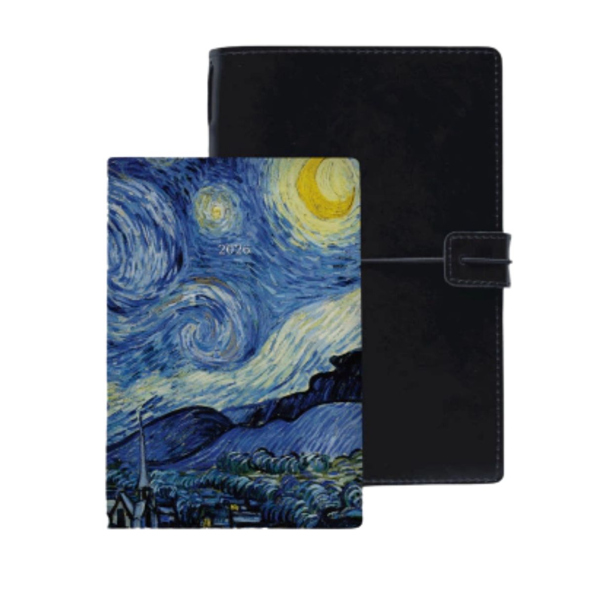 Agenda 2026 Folk Books Midori 14x21cm Preto