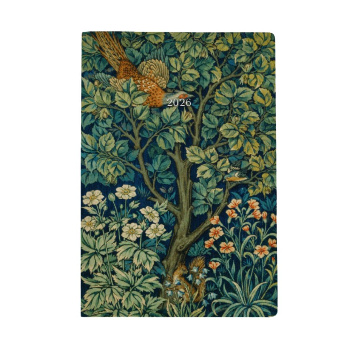 Agenda Semanal 2026 Folk Books William Morris 80g 13,5x20cm 12 Meses