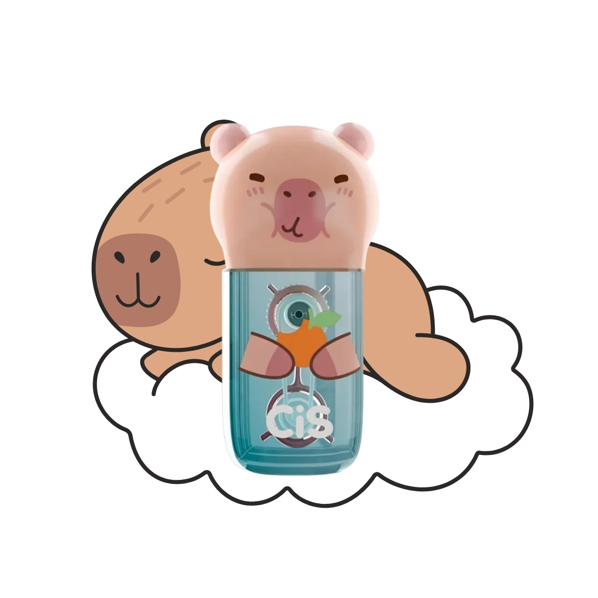Fita de Corretiva Capivara com Tampa - Verde - Cis