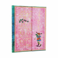 Caderno Ultra Paperblanks 18x23cm 144 Páginas Pautado 120g/m² Astrid Lindgren