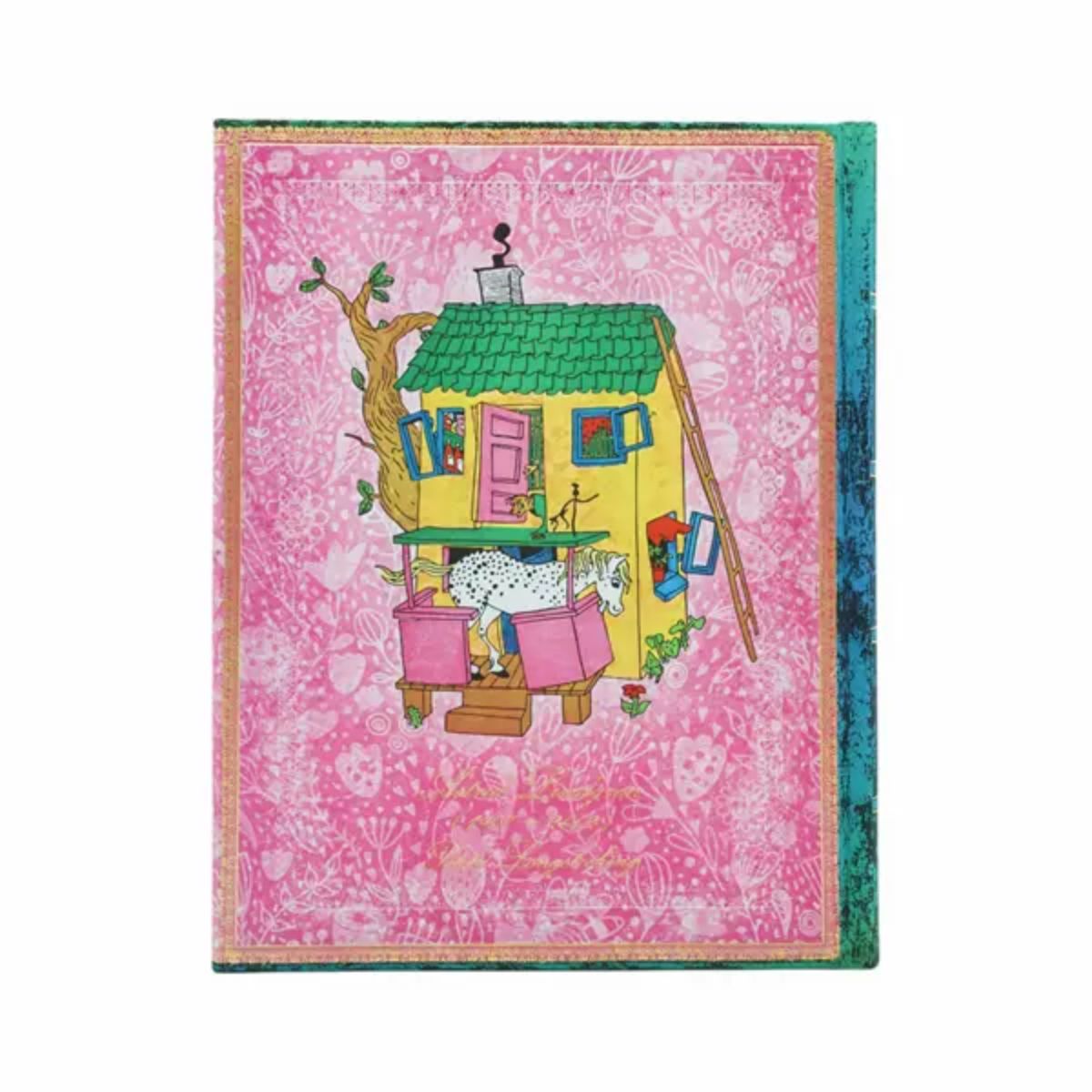 Caderno Ultra Paperblanks 18x23cm 144 Páginas Pautado 120g/m² Astrid Lindgren