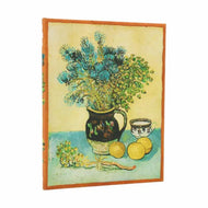 Caderno Ultra Paperblanks 18x23cm 144 Páginas Pautado 120g/m² Van Gogh?s Still Life
