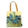 Bolsa Canvas Bag Paperblanks Van Gogh?s Still Life 38x38cm em Algodão com Bolso Interno