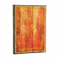 Caderno Midi Paperblanks 13x18cm 144 Páginas Pautado 120g/m² Faust
