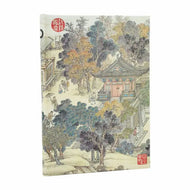 Caderno Midi Paperblanks 13x18cm 144 Páginas Pautado 120g/m² Golden Age Of Prosperity