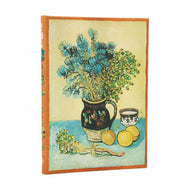 Caderno Midi Paperblanks 13x18cm 144 Páginas Pautado 120g/m² Van Gogh?s Still Life