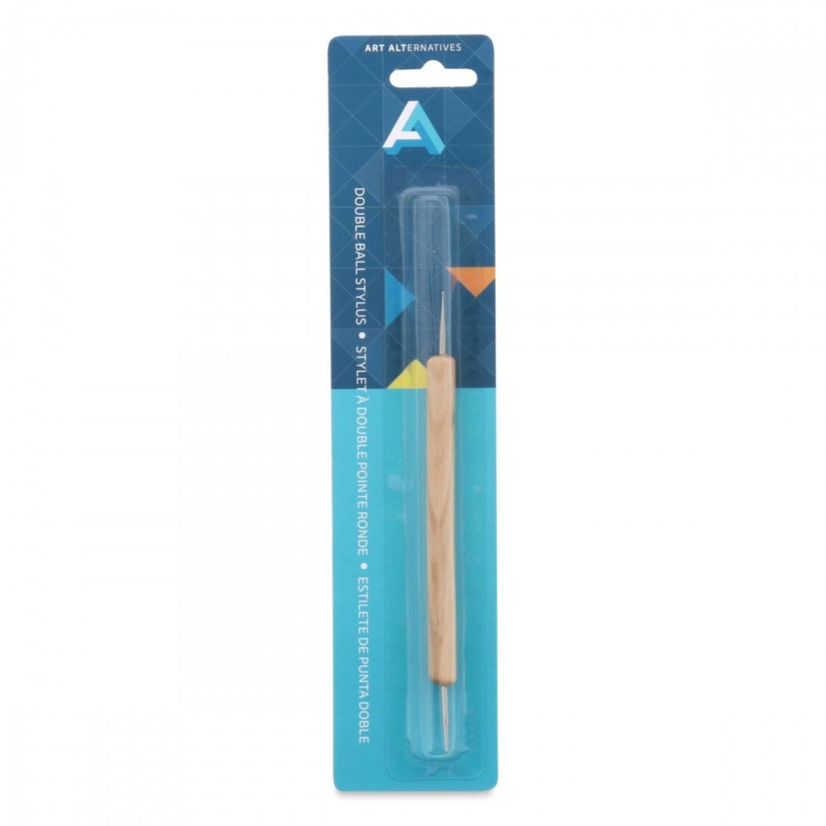 Boleador Duplo de Madeira Sinoart Art Alternatives com Pontas em Aço Inox