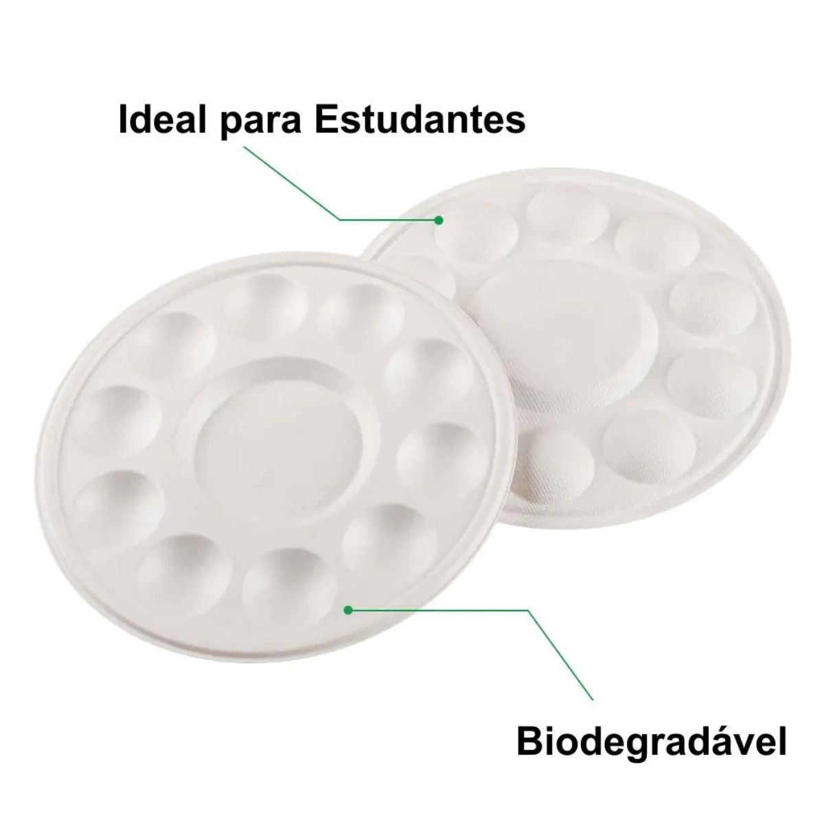 Godê de Papel Ecológico Sinoart Redondo Pacote com 10 Peças