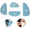 Espátulas de Silicone para Cerâmica Sinoart com 04 Unidades