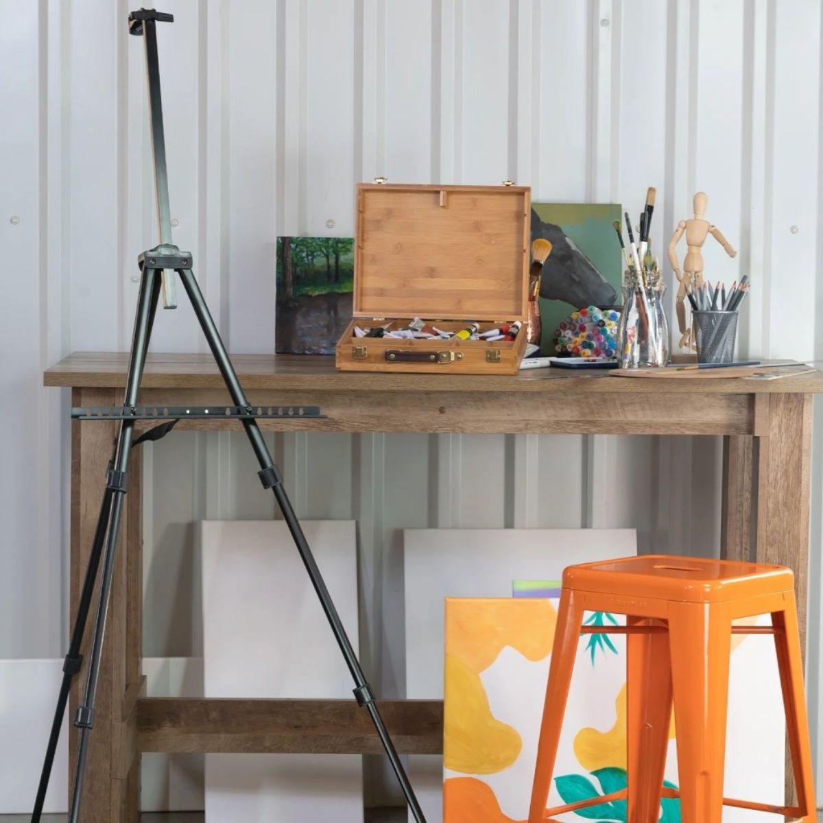 Cavalete Dobrável de Alumínio Sinoart 64cm