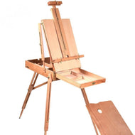 Cavalete para Pintura Sinoart Sketch Box Easel Estilo Francês com Gaveta e Paleta
