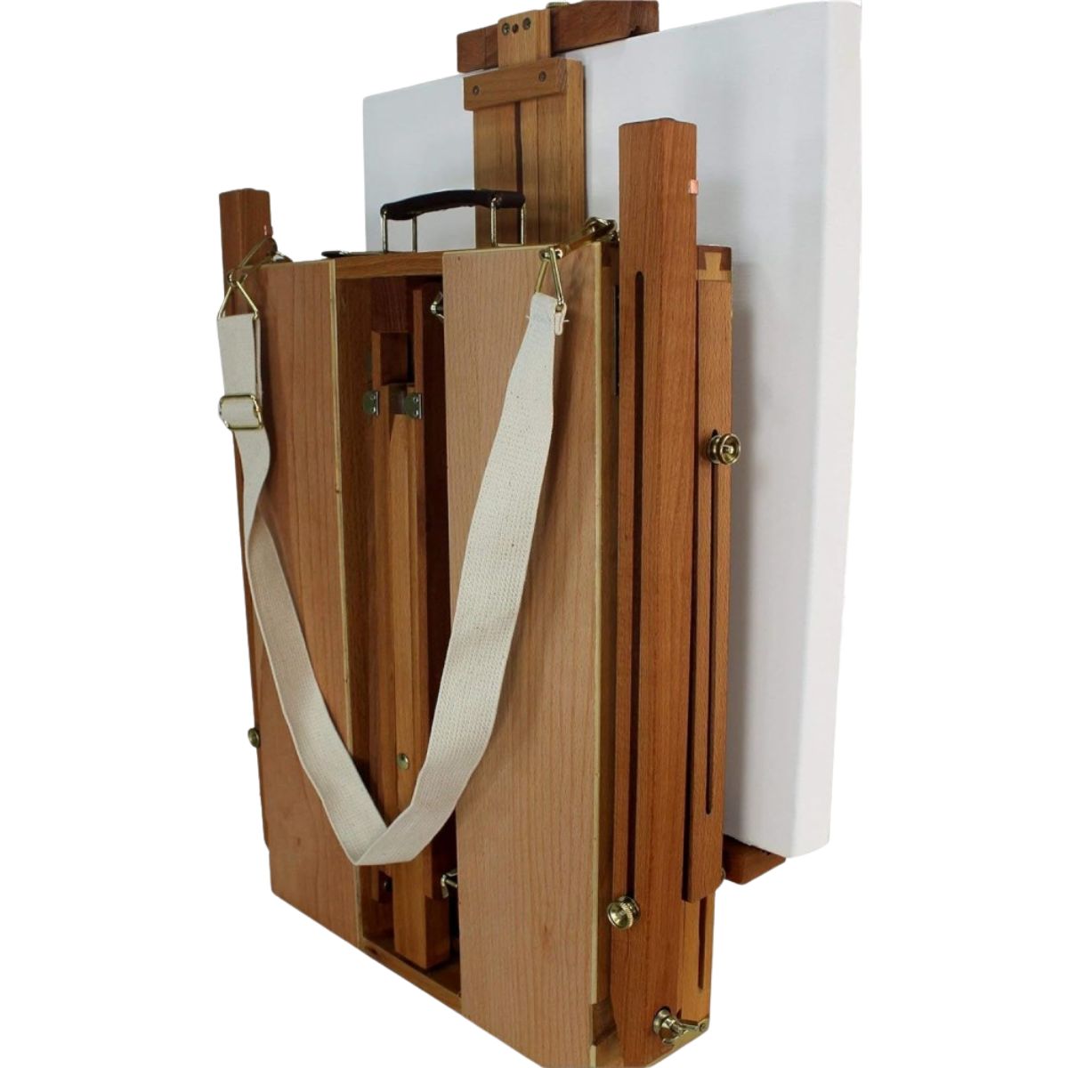 Cavalete para Pintura Sinoart Sketch Box Easel Estilo Francês com Gaveta e Paleta