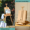 Cavalete para Pintura Sinoart Sketch Box Easel Estilo Francês com Gaveta e Paleta