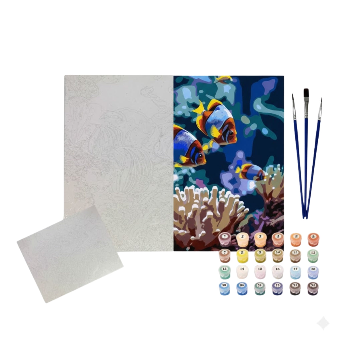 222752-kit-de-tela-para-pintura-numerada-sinoart-40x50cm-vida-marinha-547600