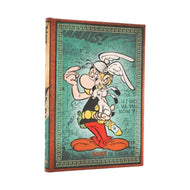 Agenda 2026 Paperblanks Midi Horizontal 17x12cm Capa Dura Laranja Asterix The Gaul 100g/m²