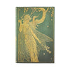 Agenda 2026 Paperblanks Mini 14x10cm Capa Dura Verde Olive Fairy 80g/m² 