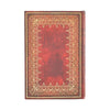 Agenda 2026 Paperblanks Mini 14x10cm Capa Dura Vermelha Foiled 80g/m²
