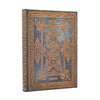 Agenda 2026 Paperblanks Midi 18x13cm Capa Dura Azul Blue Luxe 80g/m²