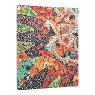 Agenda 2026 Paperblanks Ultra 23x18cm Capa Dura Laranja Gaudi?s Sun 80g/m²