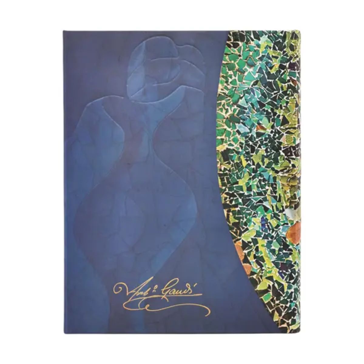Agenda 2026 Paperblanks Ultra 23x18cm Capa Dura Laranja Gaudi?s Sun 80g/m²