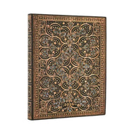 Agenda 2026 Paperblanks Ultra 23x18cm Capa Mole Preta Flexis Restoration 80g/m²
