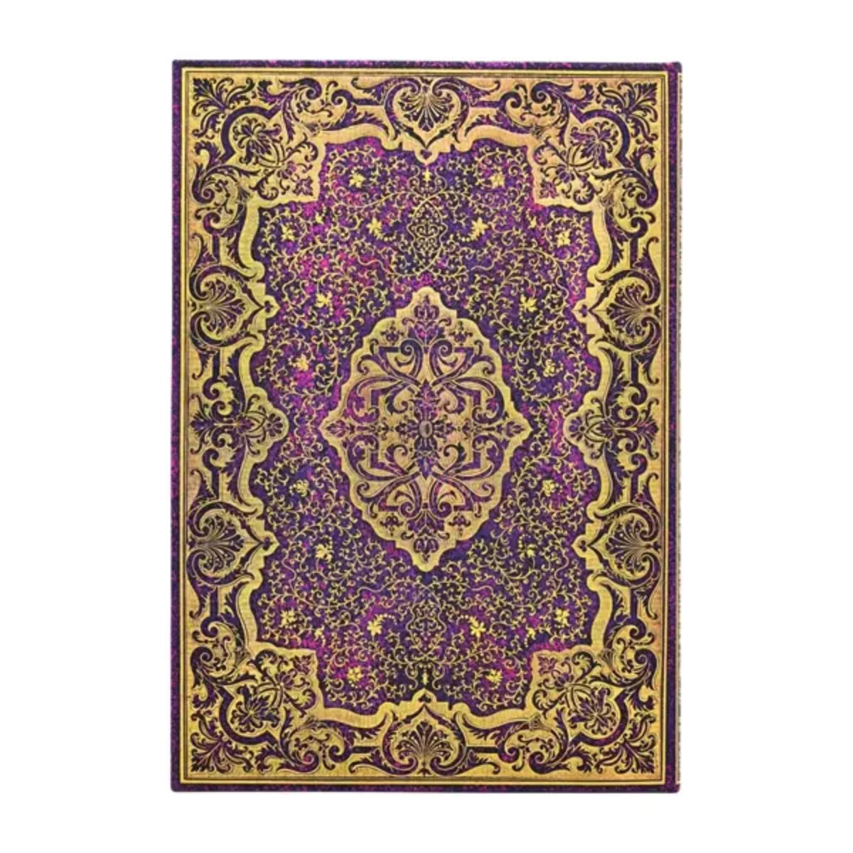 Agenda 2026 Paperblanks Grande 30x21cm Capa Dura Roxa Picaresque 100g/m²