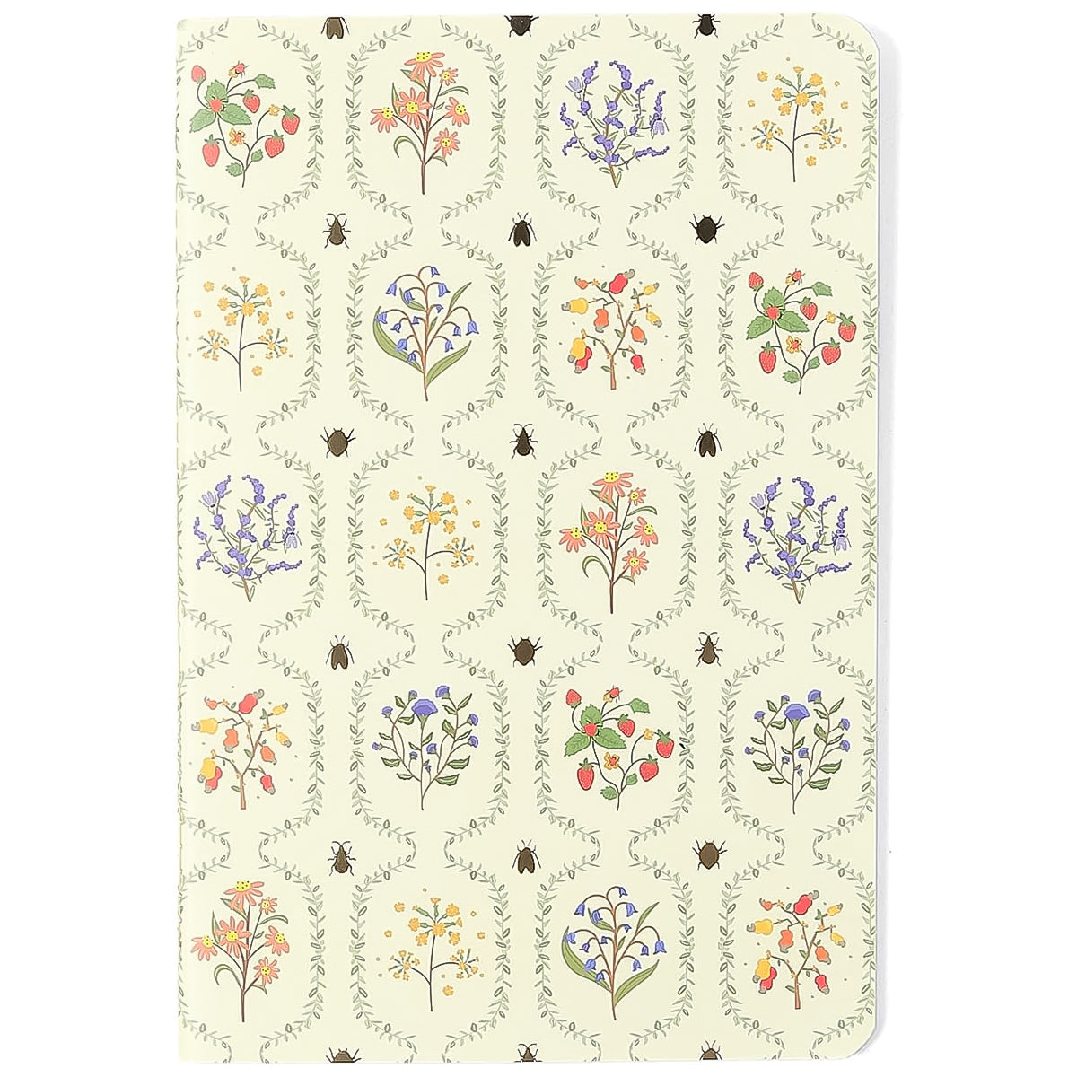 Kit de Caderneta Cicero Notas Mix 14x21cm Miolos Diferentes com 04 Unidade Jardim