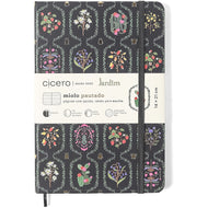 Caderneta Cicero Pautado 80g/m² 14x21cm 160 Páginas Jardim