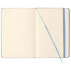 Caderneta Clássica Cicero Pontado 80g/m² 14x21cm 160 Páginas Azul Celeste Pastel