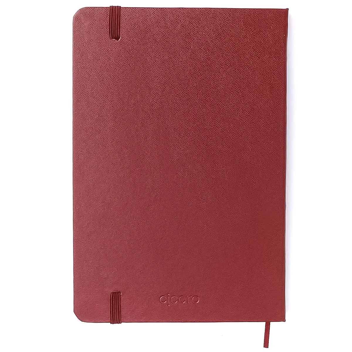 Caderneta Clássica Cicero Flex Pautado 80g/m² 14x21cm 160 Páginas Vermelho