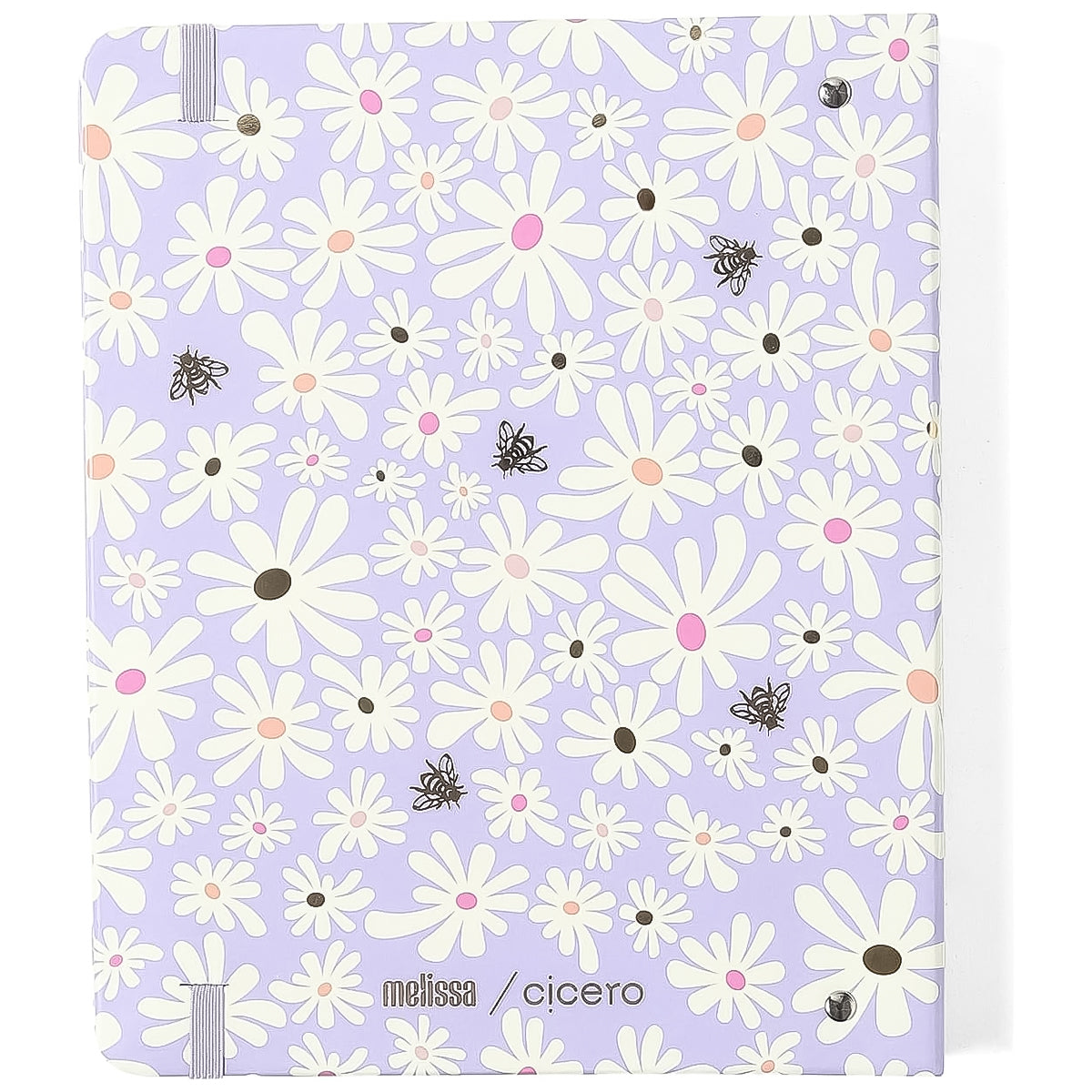 Caderno Criativo Cicero Argolado Office Duo Pautado & Pontado A5 148x210mm 80 Folhas Melissa