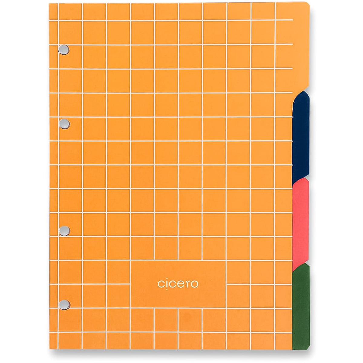 Caderno Criativo Cicero Argolado Office Duo Pautado & Pontado A5 148x210mm 80 Folhas Praia