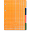 Caderno Criativo Cicero Argolado Office Duo Pautado & Pontado A5 148x210mm 80 Folhas Praia