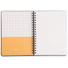 Caderno Colegial Cicero Espiral 173x240mm 80 Folhas Pautado Doce Florada