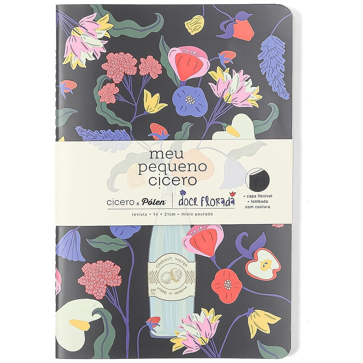 Caderneta Meu Pequeno Cicero 14x21cm 64 Páginas Pautado Doce Florada