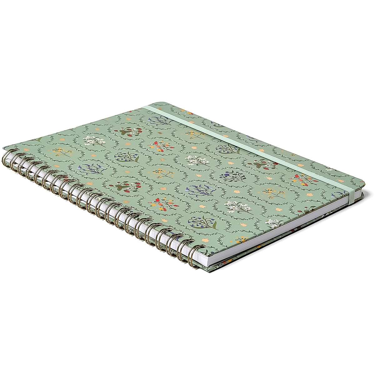 Caderno Universitario Cicero Espiral 20x28cm 80 Folhas Pautado Jardim