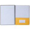 Caderno Universitario Cicero Espiral 20x28cm 80 Folhas Pautado Jardim