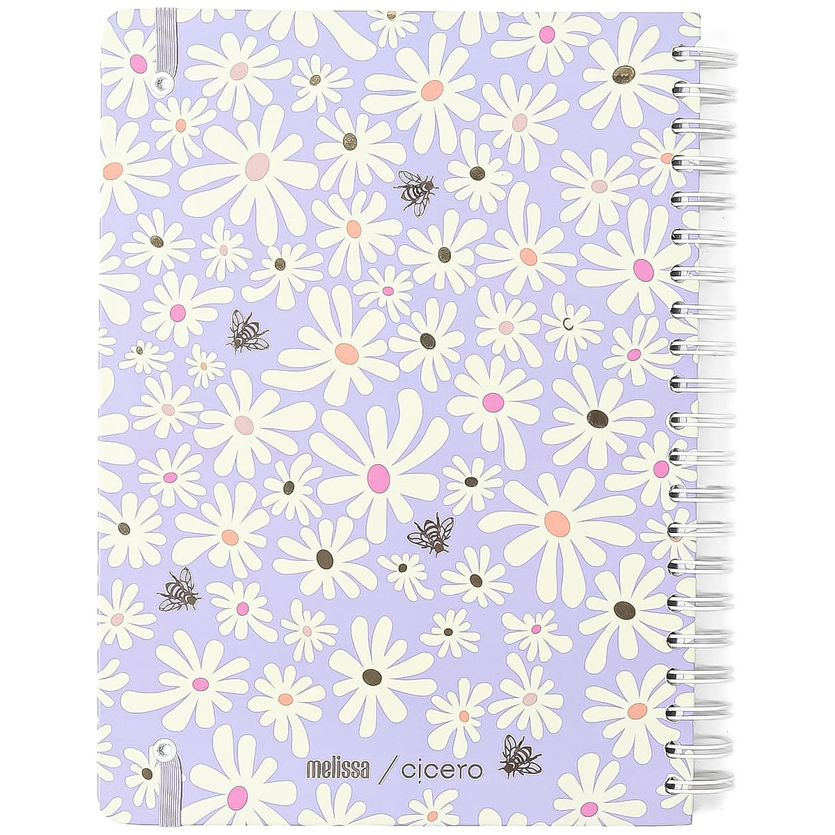 Caderno Universitario Cicero Espiral 20x28cm 160 Folhas Pautado Melissa