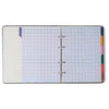 Caderno Criativo Cicero Argolado 170x240mm 100 Folhas Pautado Classica Azul Celeste