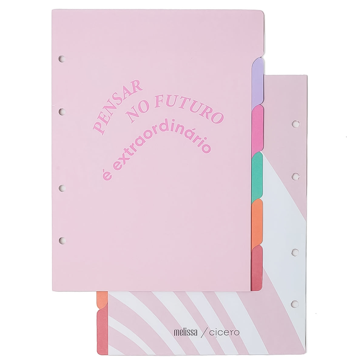 Caderno Criativo Cicero Argolado 170x240mm 100 Folhas Pautada Melissa 