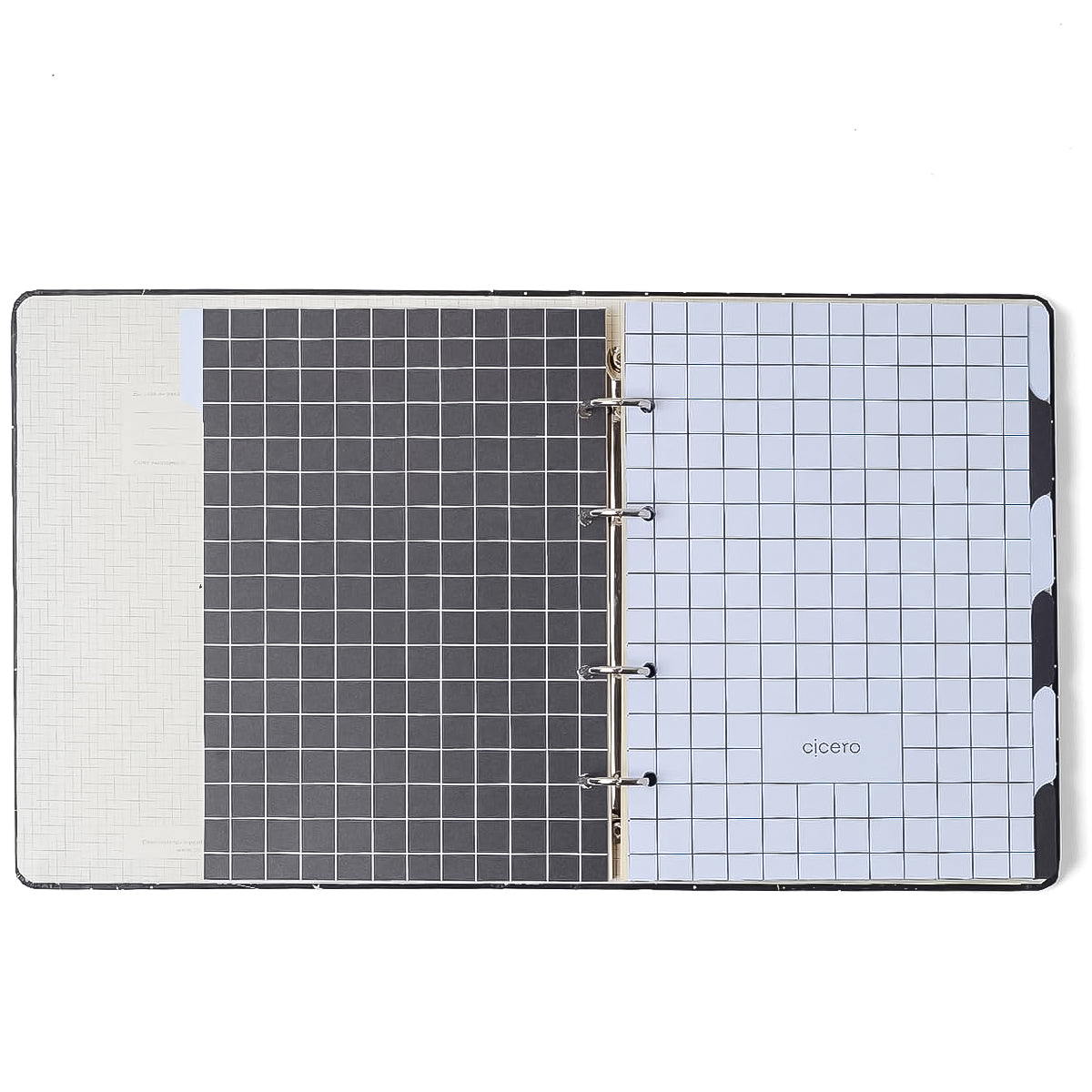 Caderno Criativo Cicero Argolado 170x240mm 100 Folhas Pautado Jardim