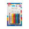 Kit Guache Bastão Toy com Folhas para Colorir e Pincel com 15 Peças - Tris