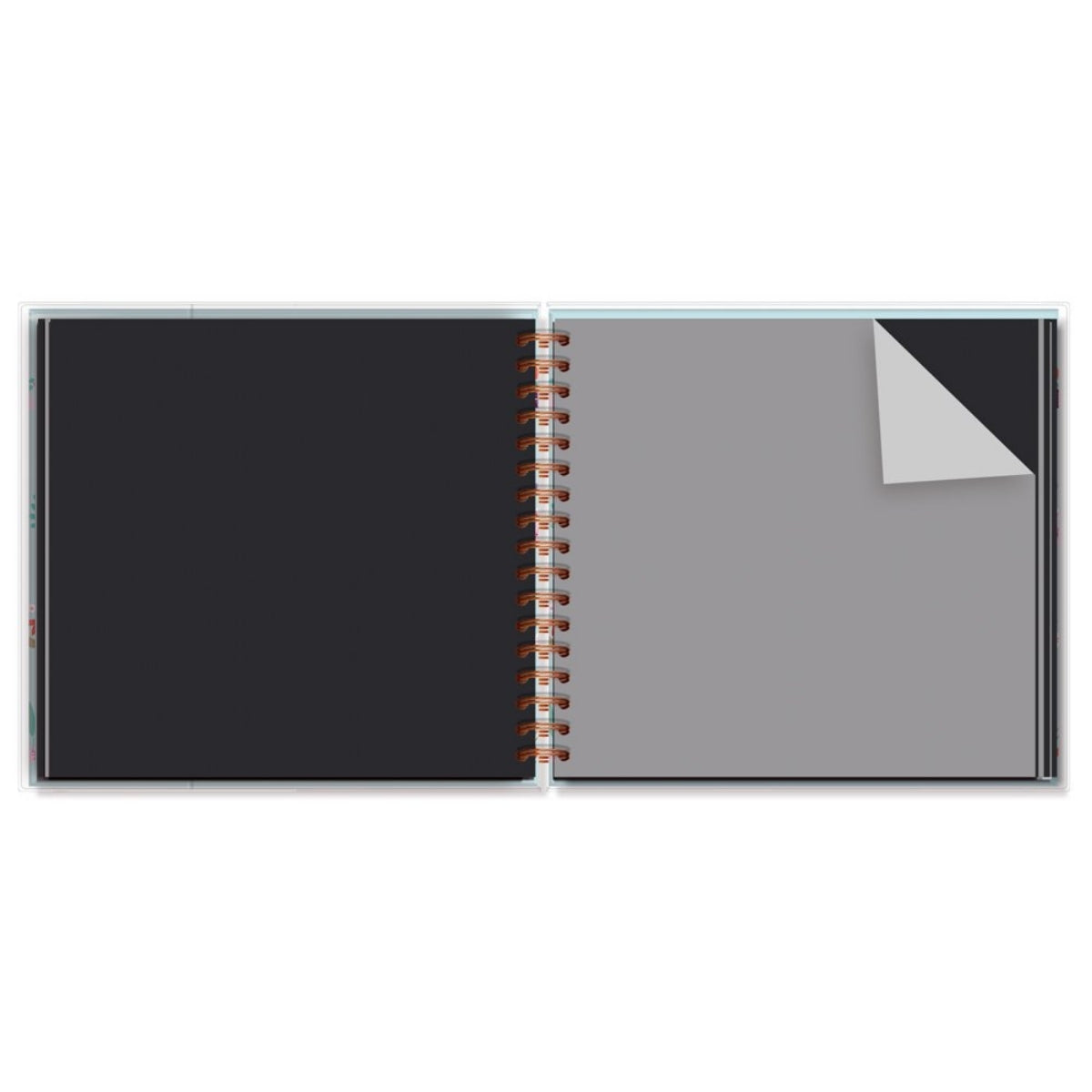 Álbum Fotos G 180g/m² 21,8x23cm com 30 Folhas Borboletas no Jardim - Fina Ideia
